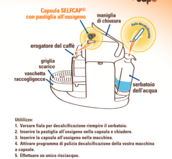 Kit Pulizia Macchine Nespresso Cleanercaps 2 In Uno Mokitalia