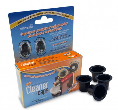 Cleaner-Nespresso 4 capsules